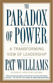 Cover of The Paradox of Power by Pat Williams