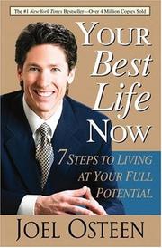 Cover of Your Best Life Now by Joel Osteen