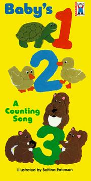 Cover of Baby's 123 by Bettina Paterson