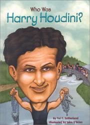 Cover of Who Was Harry Houdini? by Tui T. Sutherland