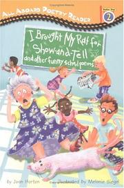 Cover of I brought my rat for show-and-tell by Joan Horton