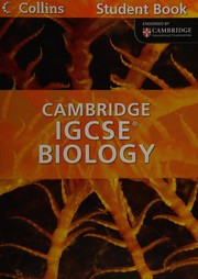 Front cover of Collins IGCSE biology by HarperCollins UK