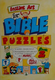 Front cover of Instant Art for Bible Puzzles (Instant Art) by Les Hulley