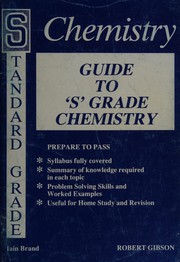 Cover of Guide to Standard Grade Chemistry by I.D. Brand