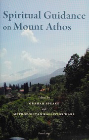 Front cover of Spiritual Guidance on Mount Athos by Graham Speake