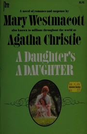 Front cover of A Daughter Is a Daughter by Agatha Christie