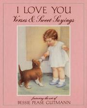 Front cover of I Love You by Bessie P. Gutmann