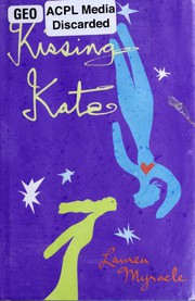 Front cover of Kissing Kate by Lauren Myracle