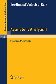Front cover of Asymptotic Analysis II by F. Verhulst