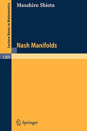 Front cover of Nash Manifolds by Masahiro Shiota
