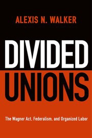 Cover of Divided Unions by Alexis N. Walker