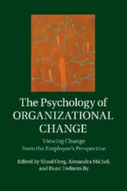 Front cover of Psychology of Organizational Change by Shaul Oreg