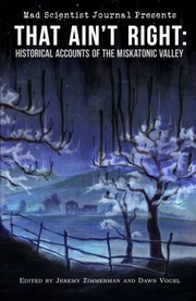 Front cover of That Ain't Right by Emily C. Skaftun