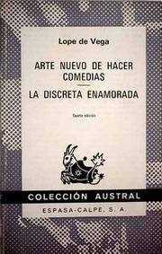 Front cover of Arte nuevo de hacer comedias / La discreta enamorada by Lope de Vega