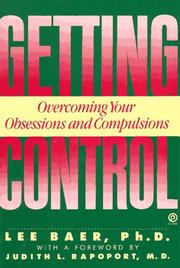 Cover of Getting control by Lee Baer