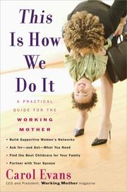 Cover of This is how we do it by Carol Evans