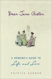 Cover of Dear Jane Austen by Patrice Hannon