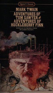Front cover of Novels (Adventures of Huckleberry Finn / Adventures of Tom Sawyer) by Mark Twain