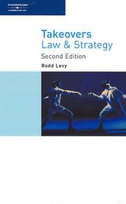 Cover of Takeovers by Rodd Levy