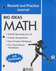 Cover of BIG IDEAS MATH by HOLT MCDOUGAL