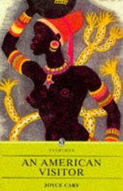 Cover of The American visitor by Joyce Cary
