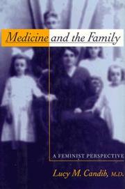 Front cover of Medicine and the family by Lucy M. Candib