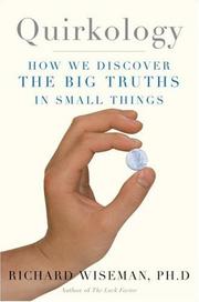Front cover of Quirkology by Richard Wiseman