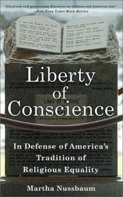 Front cover of Liberty of Conscience by Martha Nussbaum
