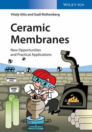 Cover of Ceramic Membranes by Vitaly Gitis