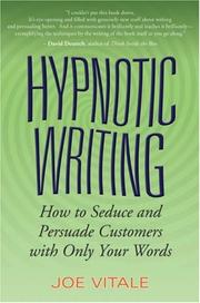 Cover of Hypnotic Writing by Joe Vitale