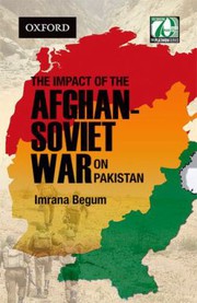Front cover of Impact of the Afghan-Soviet War on Pakistan by Imrana Begum