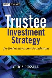 Cover of Trustee Investment Strategy for Endowments and Foundations by Chris Russell