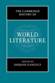 Front cover of Cambridge History of World Literature by Debjani Ganguly