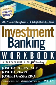 Cover of Investment Banking Workbook by Joshua Rosenbaum