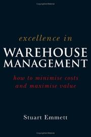 Cover of Excellence in Warehouse Management by Stuart Emmett