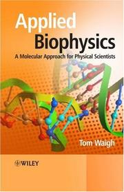 Cover of Applied Biophysics by Tom Waigh