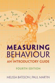 Cover of Measuring Behaviour by Melissa Bateson