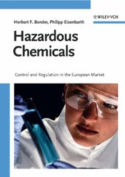Cover of Hazardous chemicals by Herbert F. Bender