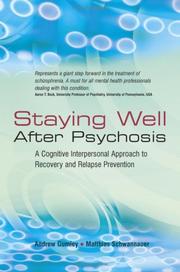 Cover of Staying well after psychosis by Andrew Gumley