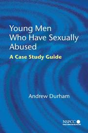 Front cover of Young Men Who Have Sexually Abused by Andrew Durham