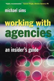 Cover of Working with agencies by Michael Sims