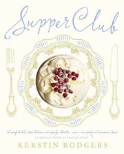 Front cover of Supper Club by Kerstin Rodgers (AKA Ms Marmite Lover)