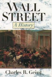 Cover of Wall Street by Charles R. Geisst