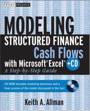 Cover of Modeling Structured Finance Cash Flows with Microsoft Excel by Keith A. Allman