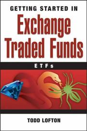 Front cover of Getting Started in Exchange Traded Funds (ETFs) (Getting Started In.....) by Todd Lofton