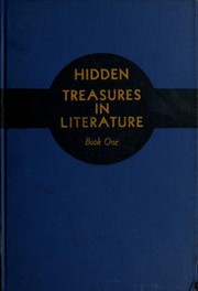 Cover of Hidden Treasures in Literature - Book One by Luella B. Cook