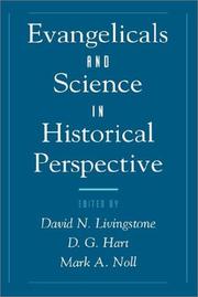 Cover of Evangelicals and science in historical perspective by David N. Livingstone