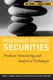 Front cover of Mortgage-Backed Securities by Frank J. Fabozzi