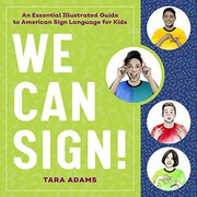Cover of We Can Sign! by Tara Adams