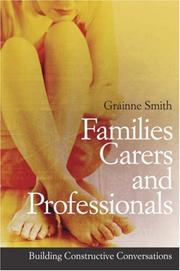 Front cover of Families, carers, and professionals by Grainne Smith